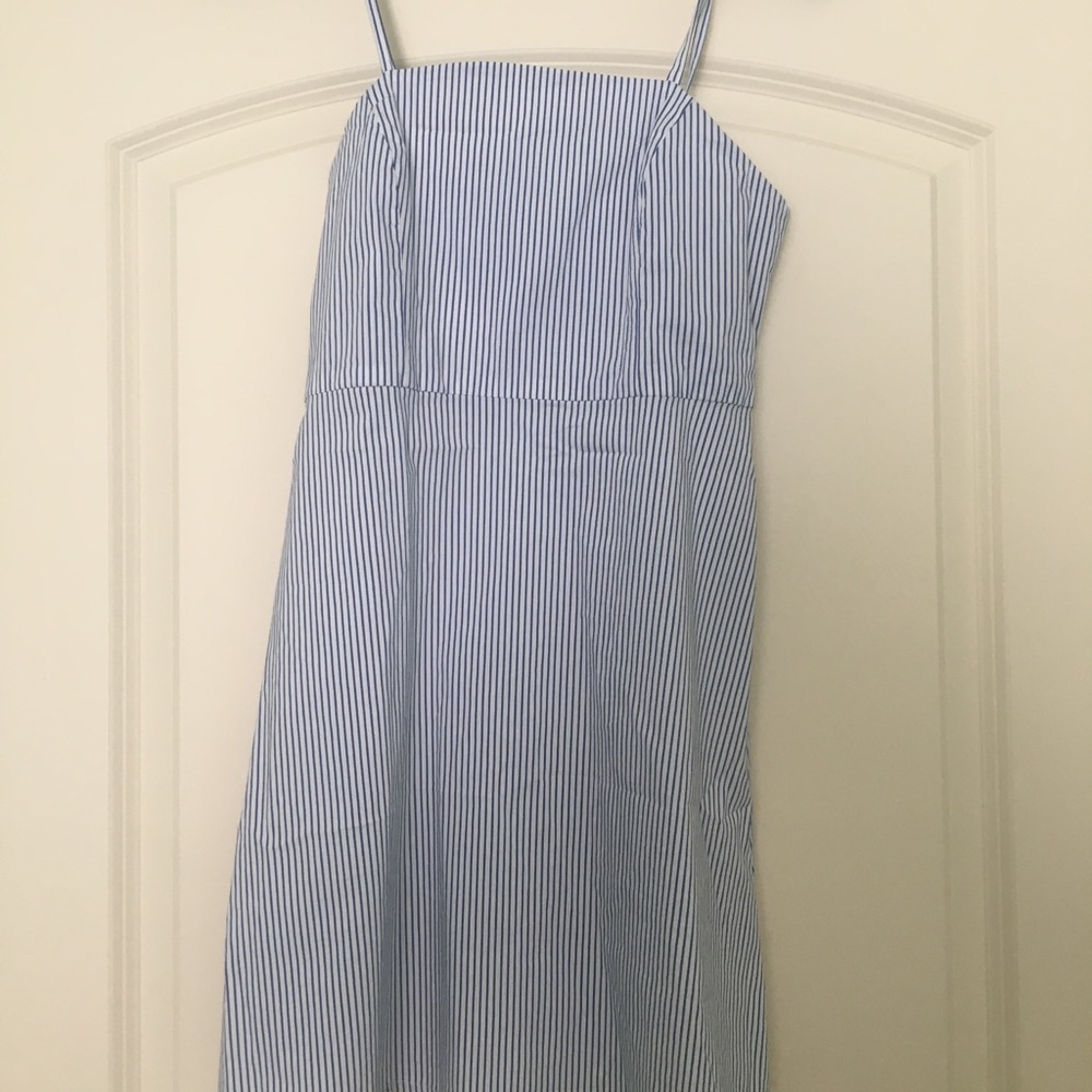 Urban Outfitters Blue and White Striped Dress